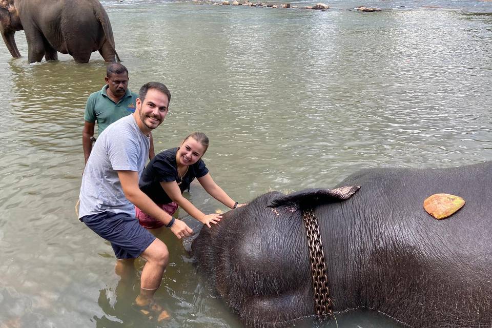 Maria e ismael en sri lanka