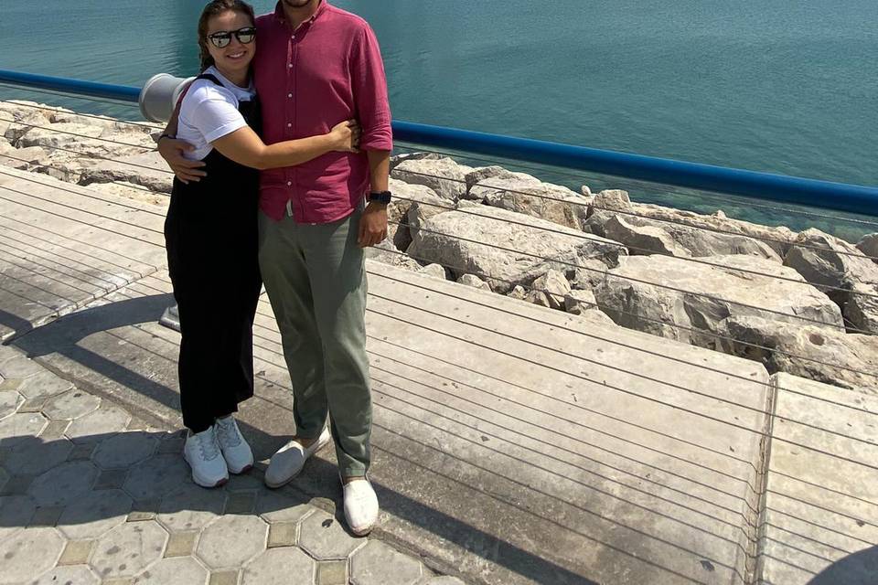 Maria e ismael en dubai