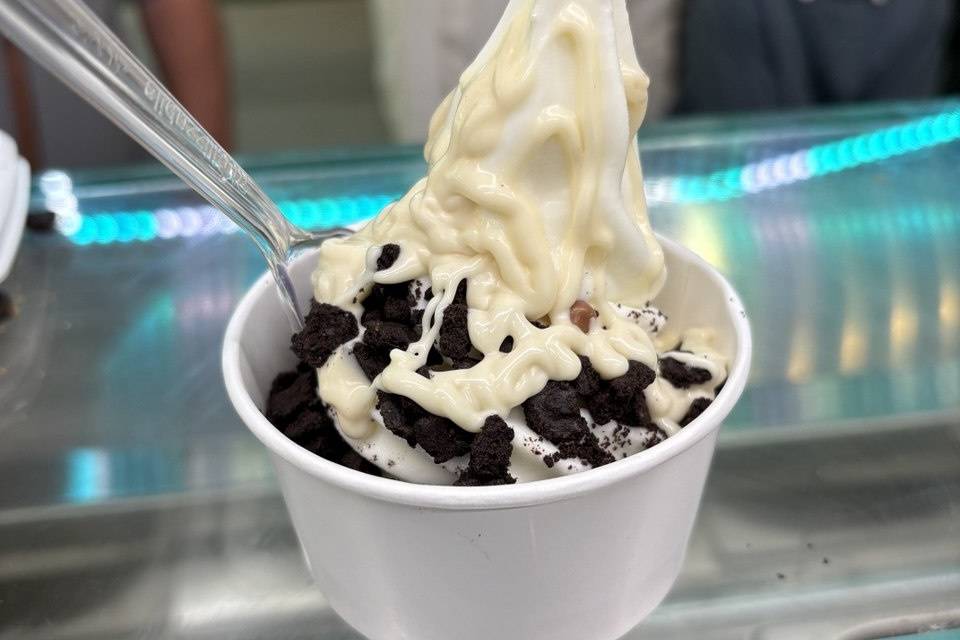 Frozen yogurt