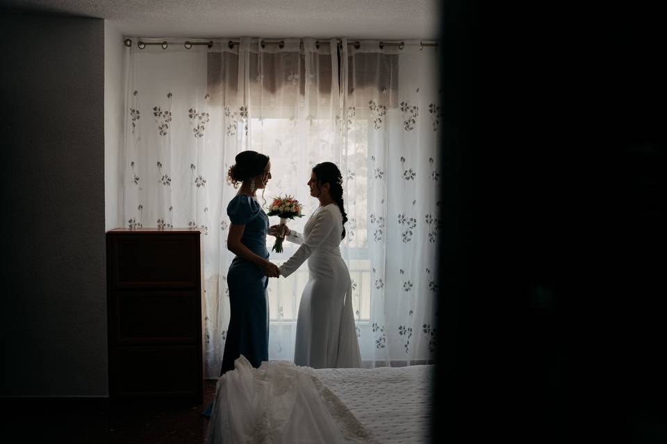 Preparativos de novia