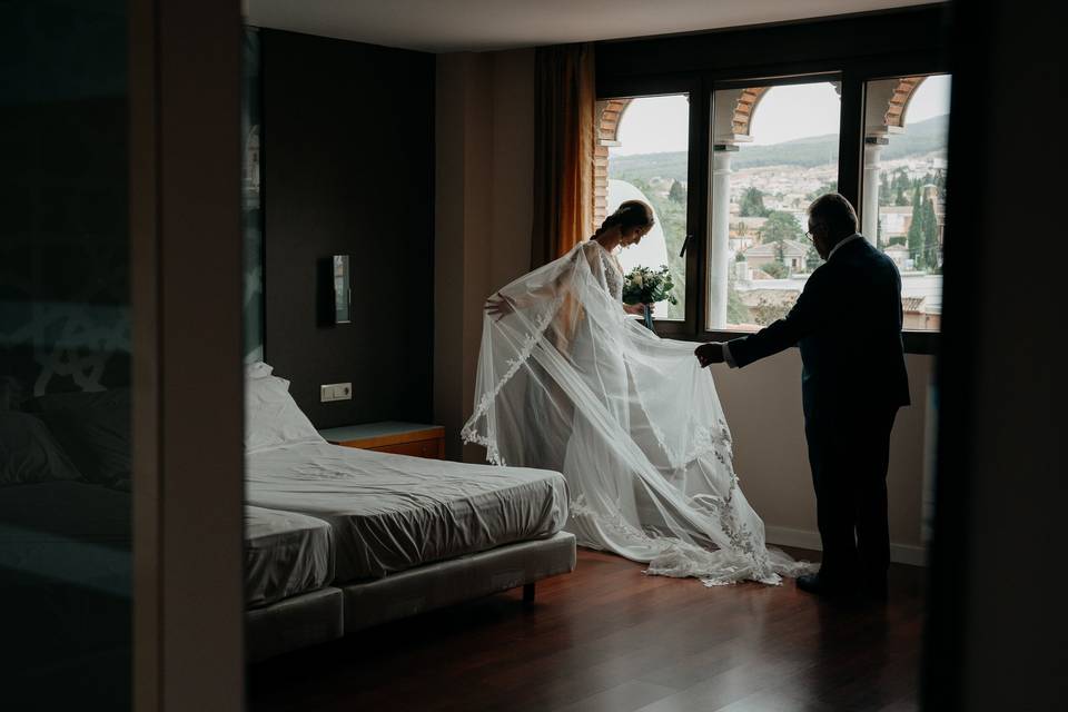 Preparativos de novia