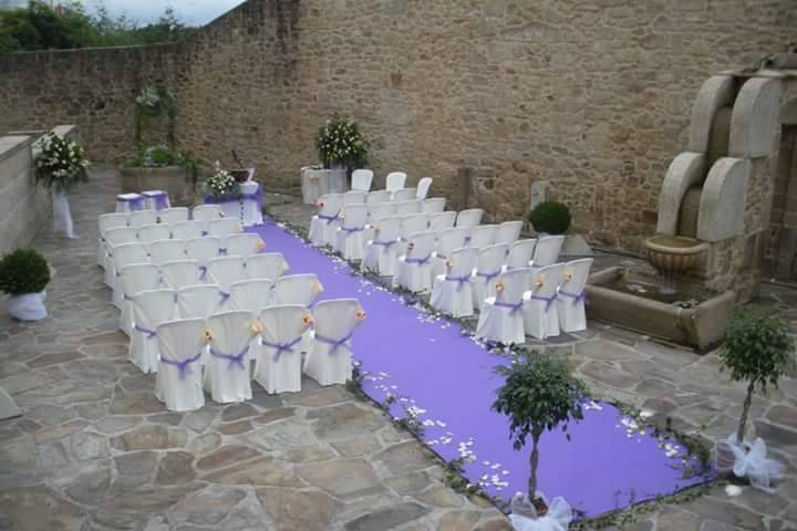 Boda civil exterior