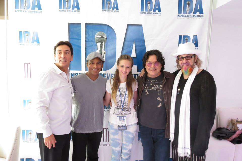 Con Jon Secada, Rudy Perez