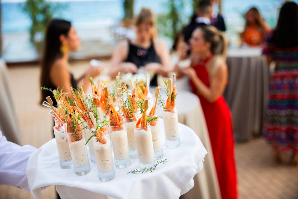 Aperitivos de cóctel
