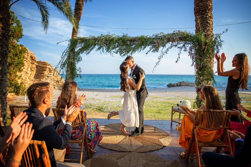 Ceremonia en la playa