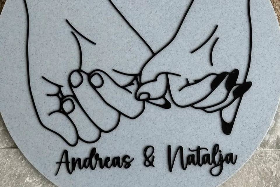 Cartel novios