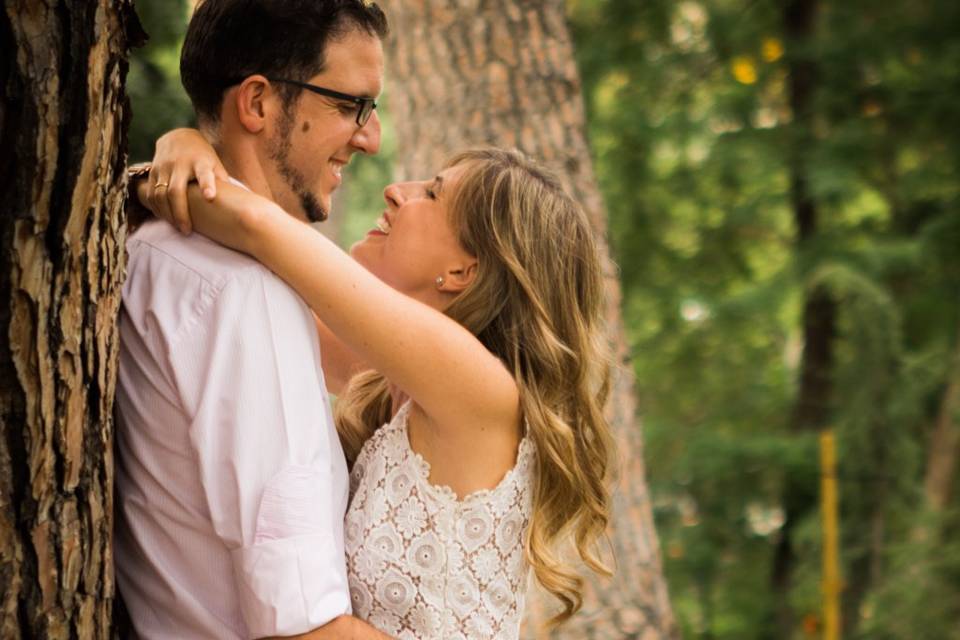 Preboda en el Retiro de Madrid