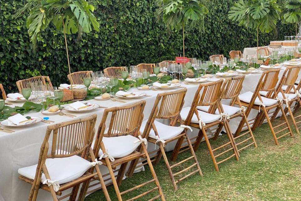 Boda en la piscina