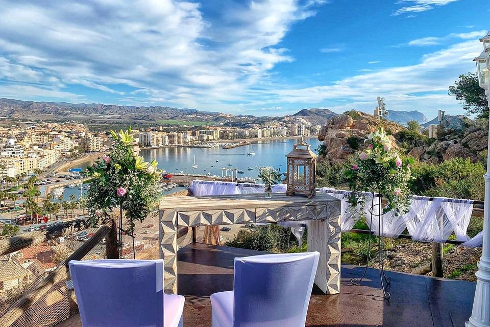 Los mejores castillos para boda en Aguilas