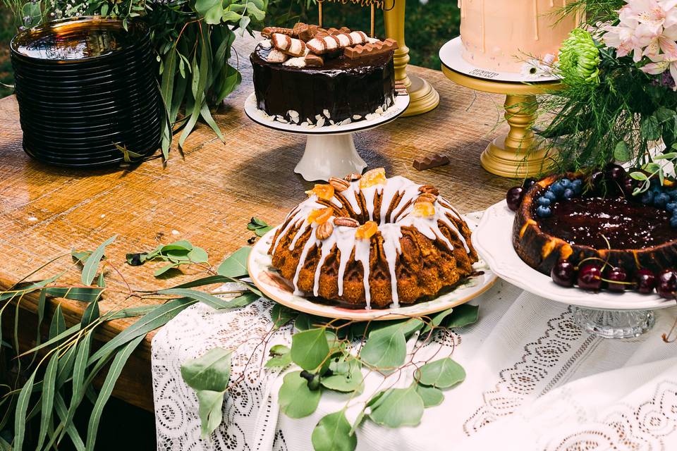 Mesa de tartas