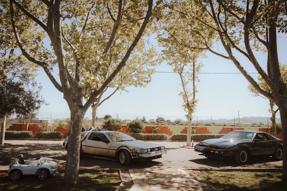 Delorean y KITT