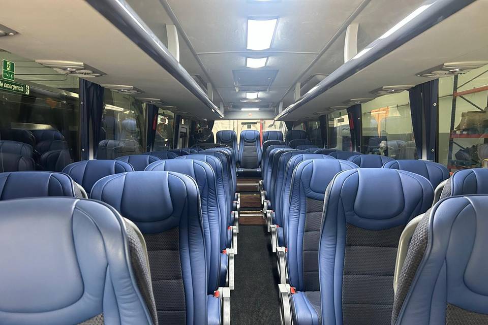 Interior bus 35 Pasajeros