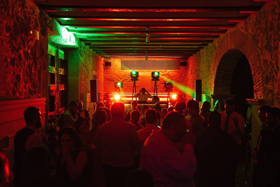 Fiesta en la boda
