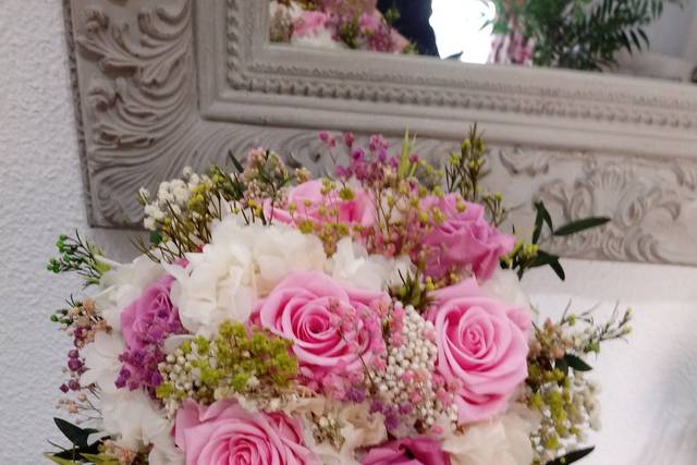 Ramos de flor preservada
