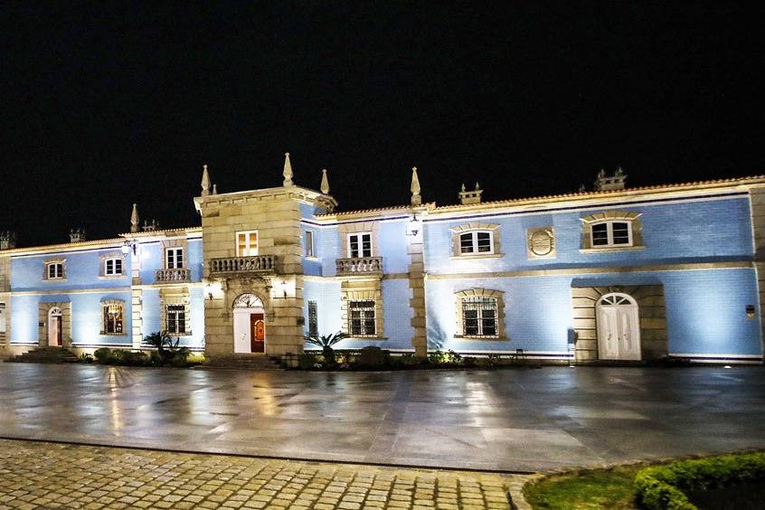 Vista exterior de la bodega