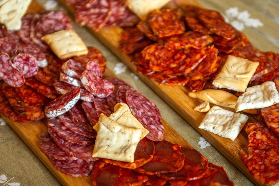 Surtido de embutidos ibéricos