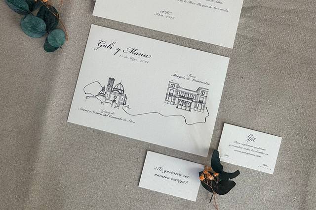 Invitación de boda