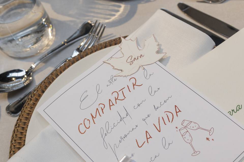 Tarjeta personalizada