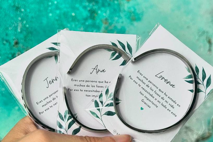 Pulseras personalizadas