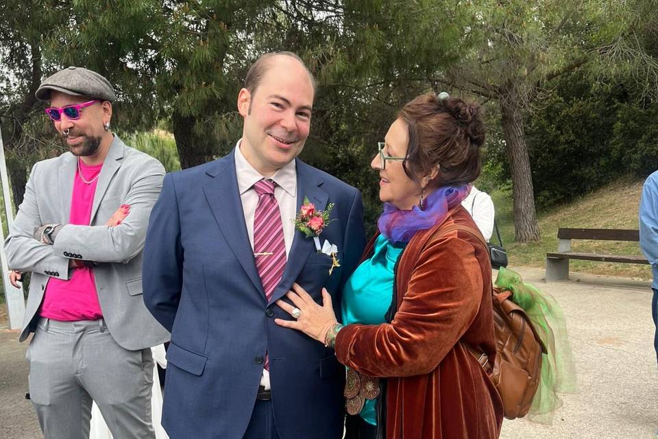 El novio y la suegra