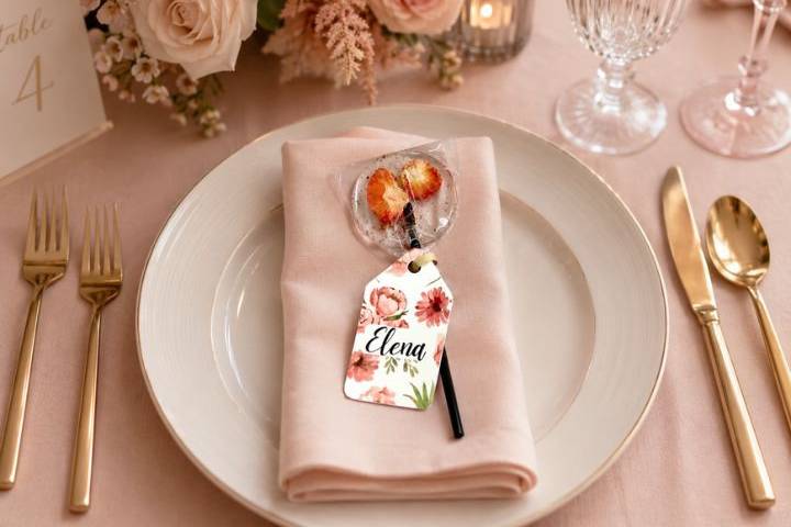Piruleta nombre de invitado