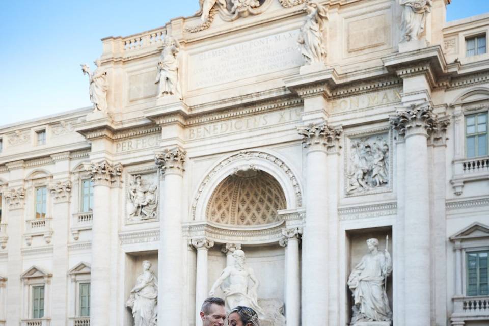 Postboda en Roma