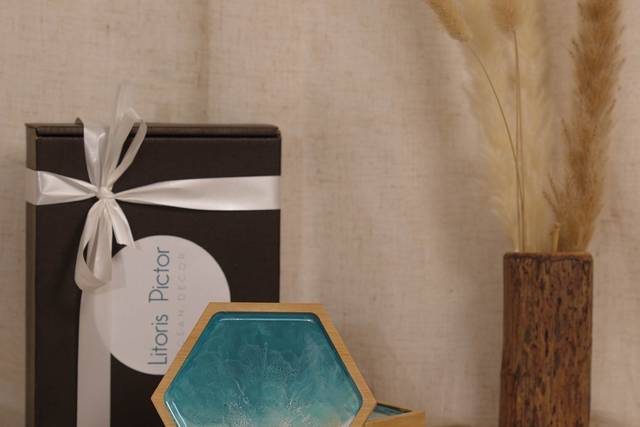 Posavasos Hexagonales
