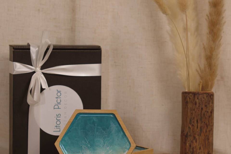 Posavasos Hexagonales