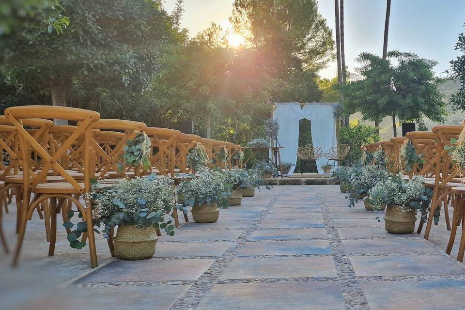 Boda finca estilo silvestre