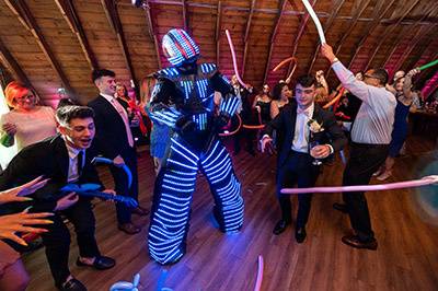 Robot LED para Bodas