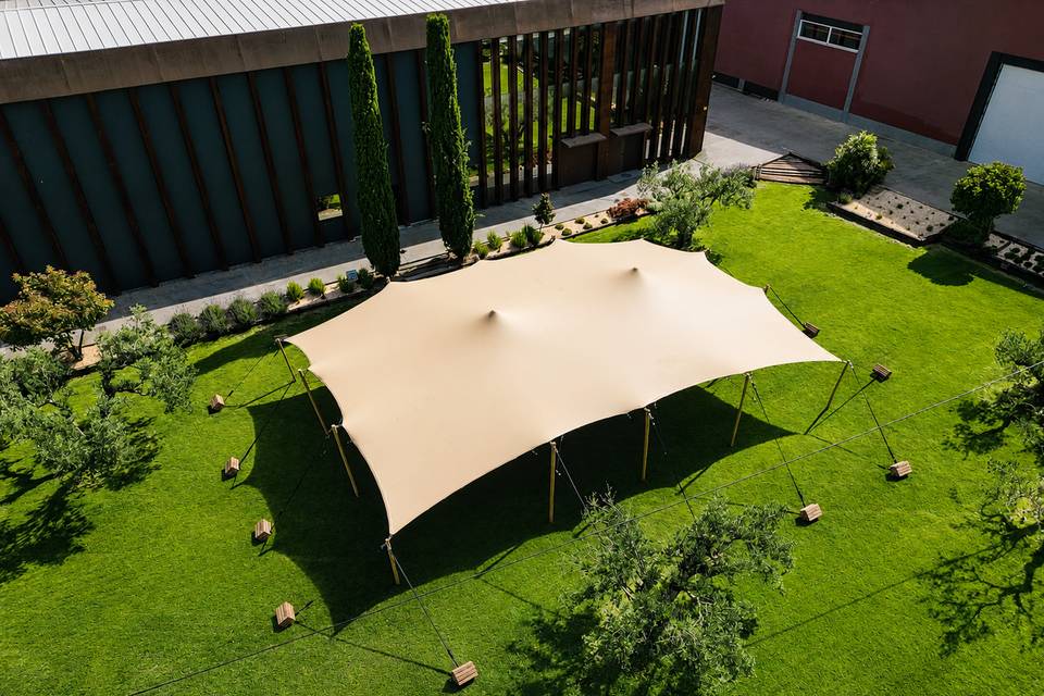 Montaje de carpa