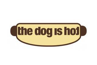 The dog is hot