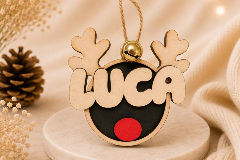 Bola de Navidad de reno