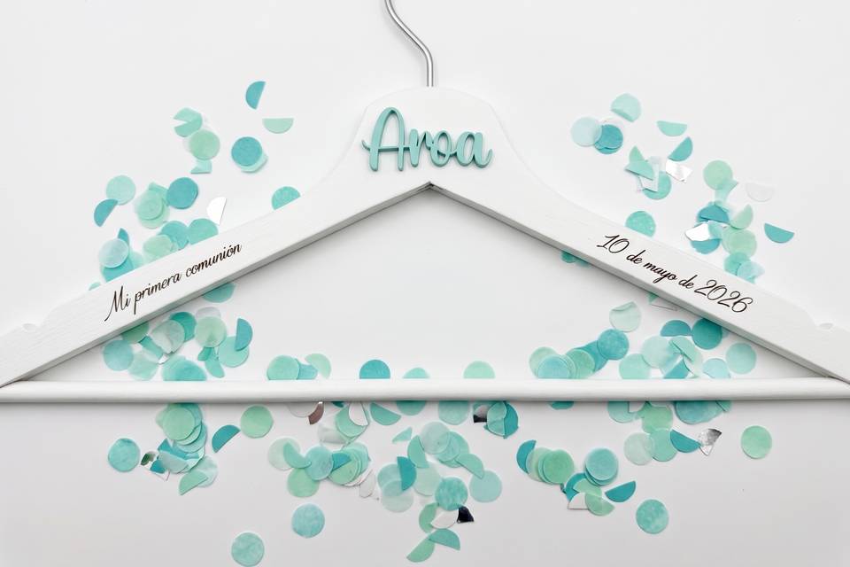 Percha personalizada