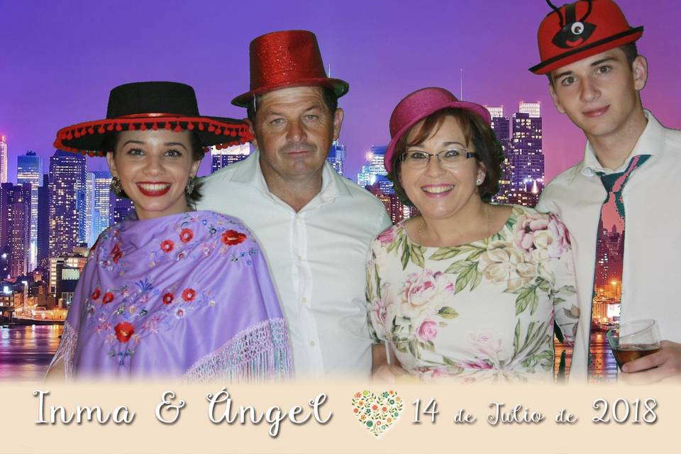 Boda inma y angel