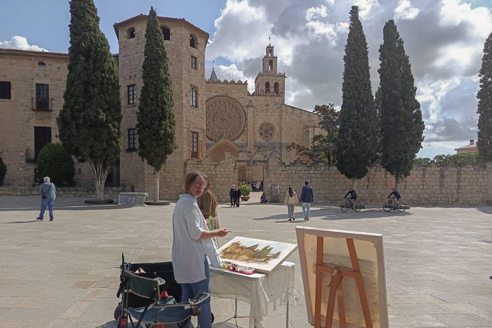 Pintando Monestir