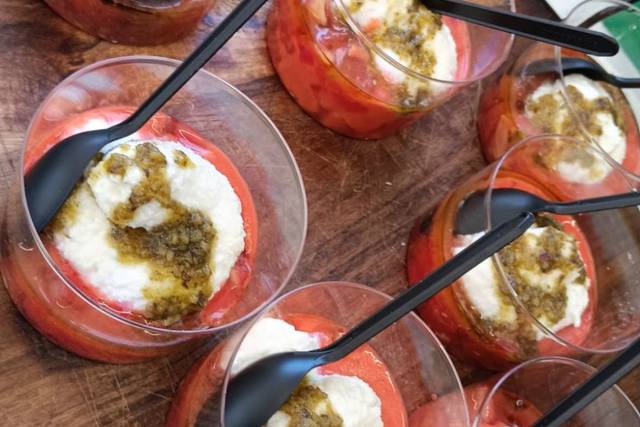 Salmorejo, burra, pesto..