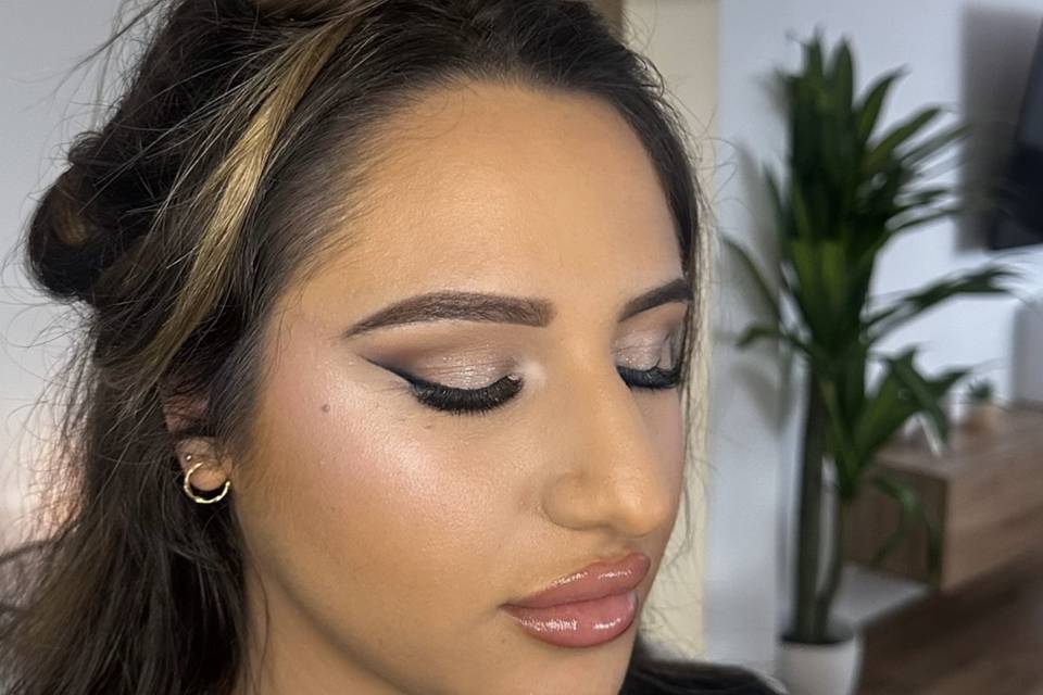 Maquillaje de fiesta social