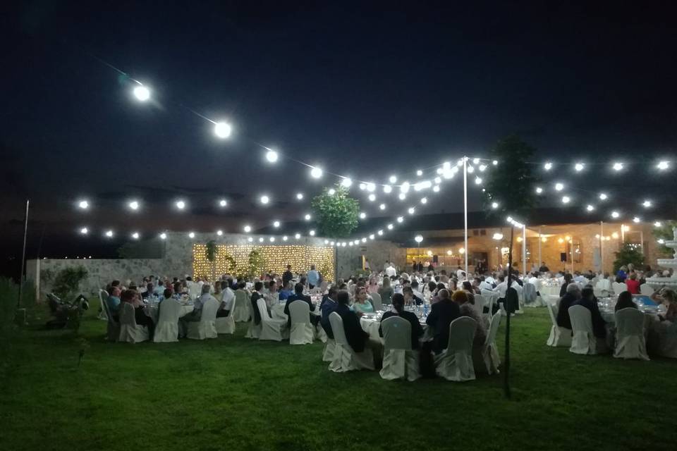 Boda en el jardín