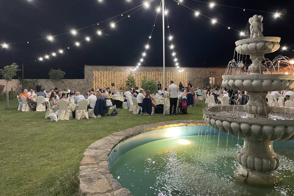 Boda en el jardín