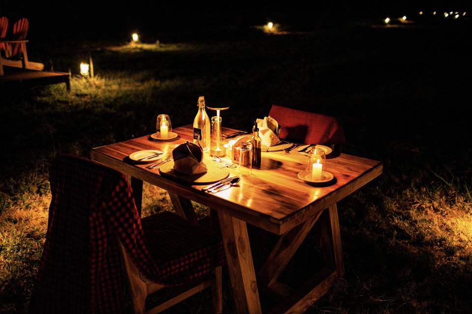 Cena romántica.