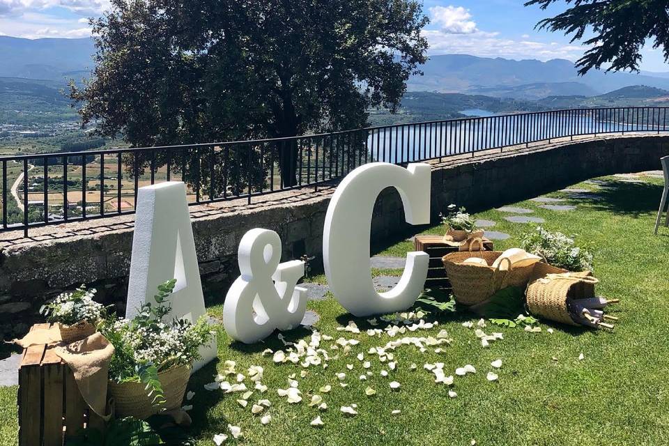 Boda jardín exterior