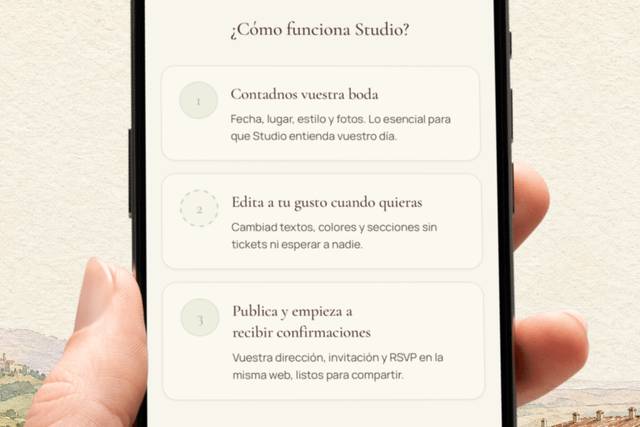 Prepara a tus invitados
