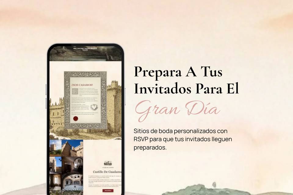 Prepara a tus invitados