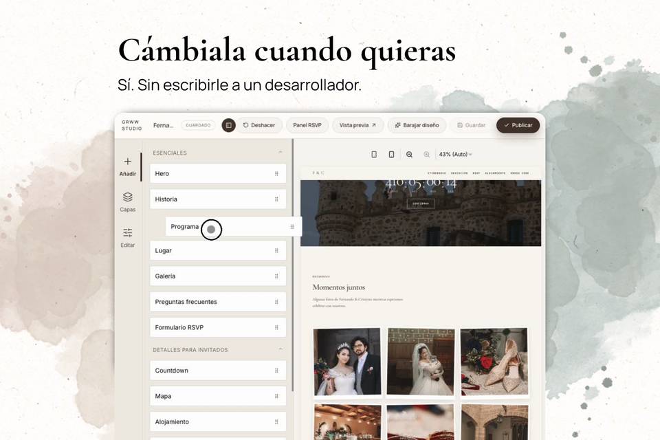 Cambiala cuando quieras