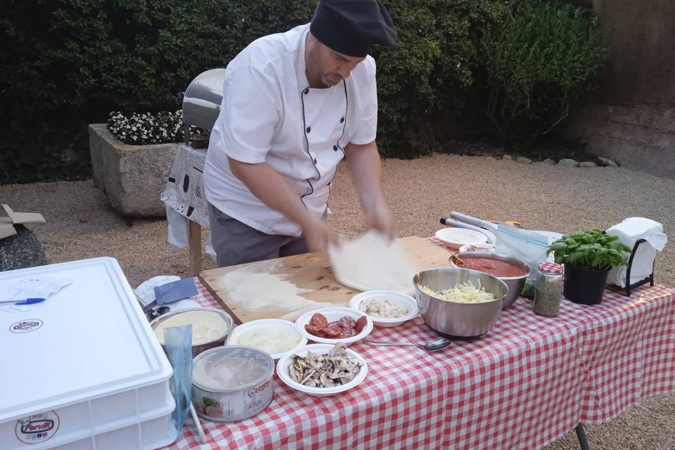 Showcooking de pizzas