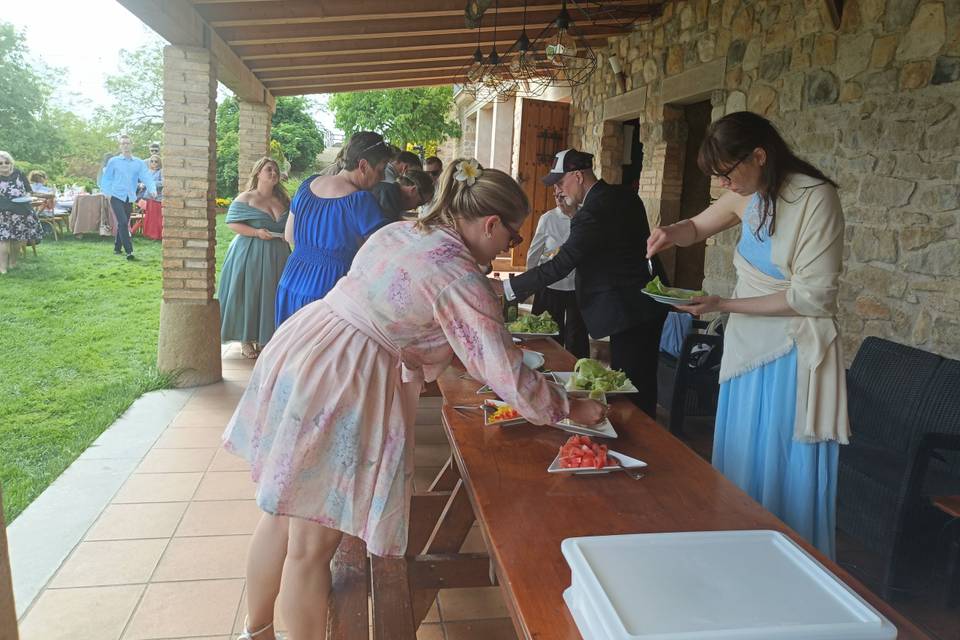 Barra libre de pizzas