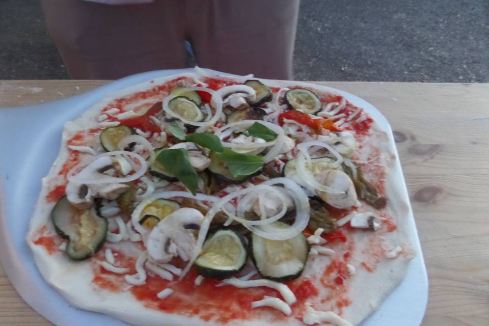 Pizza vegetariana