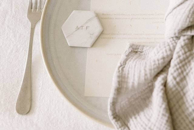 Detalles en la mesa