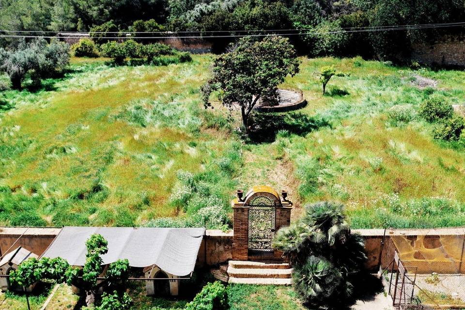 Jardín principal